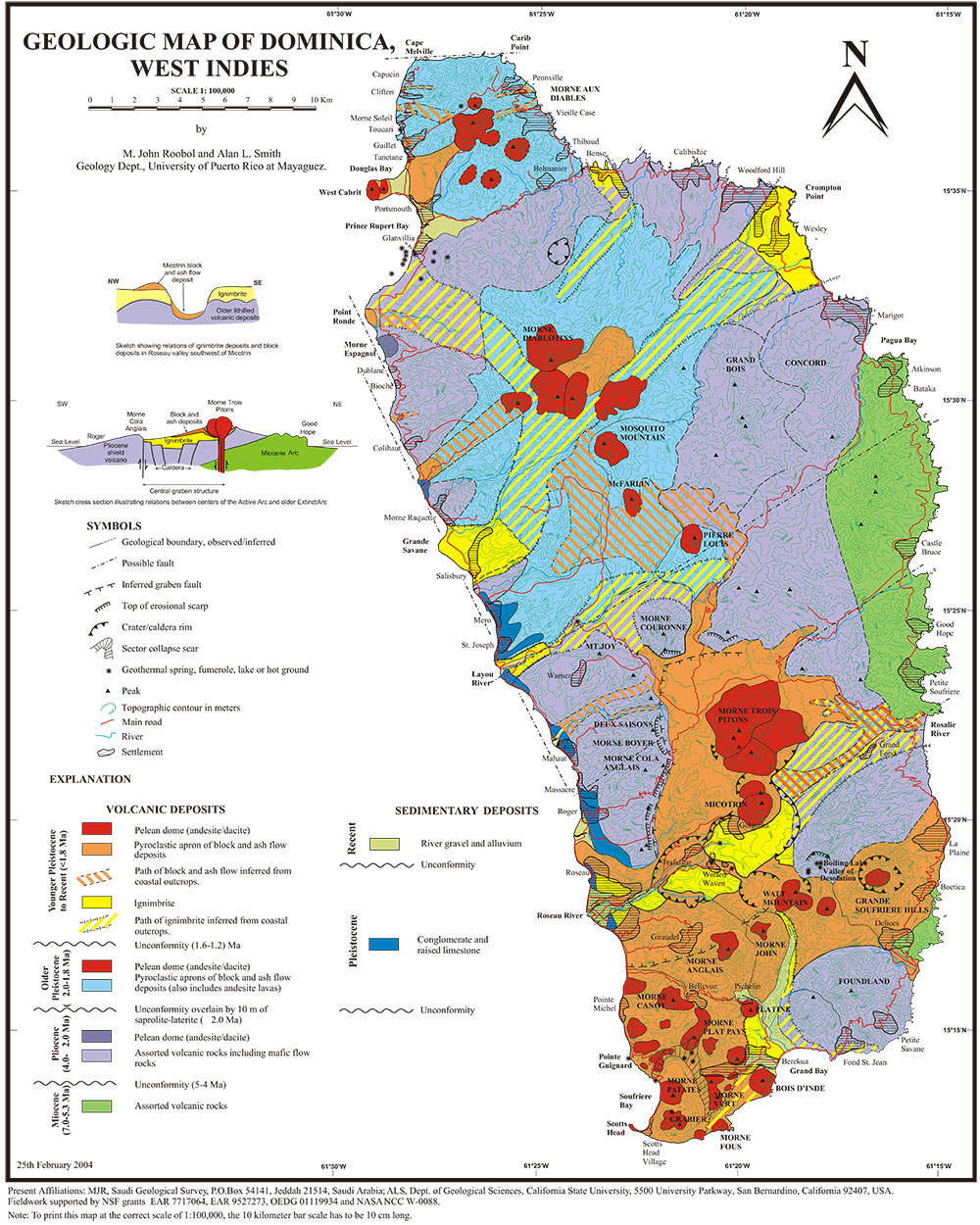 dominica-geological-map